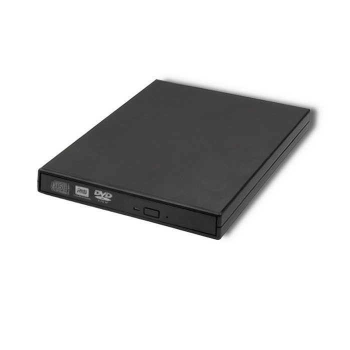 Qoltec Nagrywarka Dvd-Rw Zewnętrzna Usb 2.0 Czarna-Zdjęcie-0