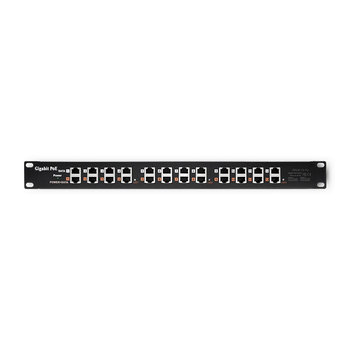 Qoltec Patch panel RACK 12 portów POE Czarny - Qoltec