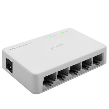 Qoltec SWITCH Przełącznik sieciowy 5 x port RJ45 1000Mbps Fast Ethernet LAN - Qoltec