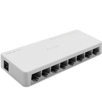 Qoltec SWITCH Przełącznik sieciowy 8 x port RJ45 1000Mbps Fast Ethernet LAN - Qoltec