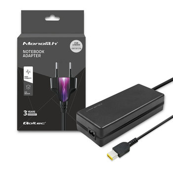 Qoltec Zasilacz Do Lenovo 135W 20V 6.75A Slim Tip+Pin +Kabel Zasilający - Qoltec