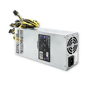 Qoltec, Zasilacz PCI-E Smart 1600W, 80 Plus Gold - Qoltec