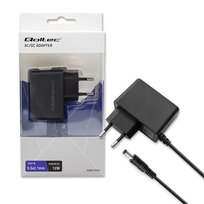 Qoltec Zasilacz wtyczkowy 12W 12V 1A 5.5*2.1