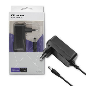 Qoltec Zasilacz Wtyczkowy 27W 9V 3A 5.5*2.5 - Qoltec