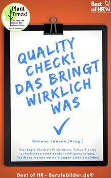 QualityCheck! Das bringt wirklich was - Simone Janson