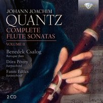 Quantz Complete Flute Sonatas Vol. 2 Csalog Benedek