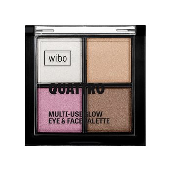 Quattro Multi-Use Glow Palette wielozadaniowa paleta rozświetlająca do twarzy i ciała 6g - Wibo