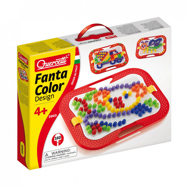 Quercetti, Fanta Color, zabawka kreatywna Mozaika
