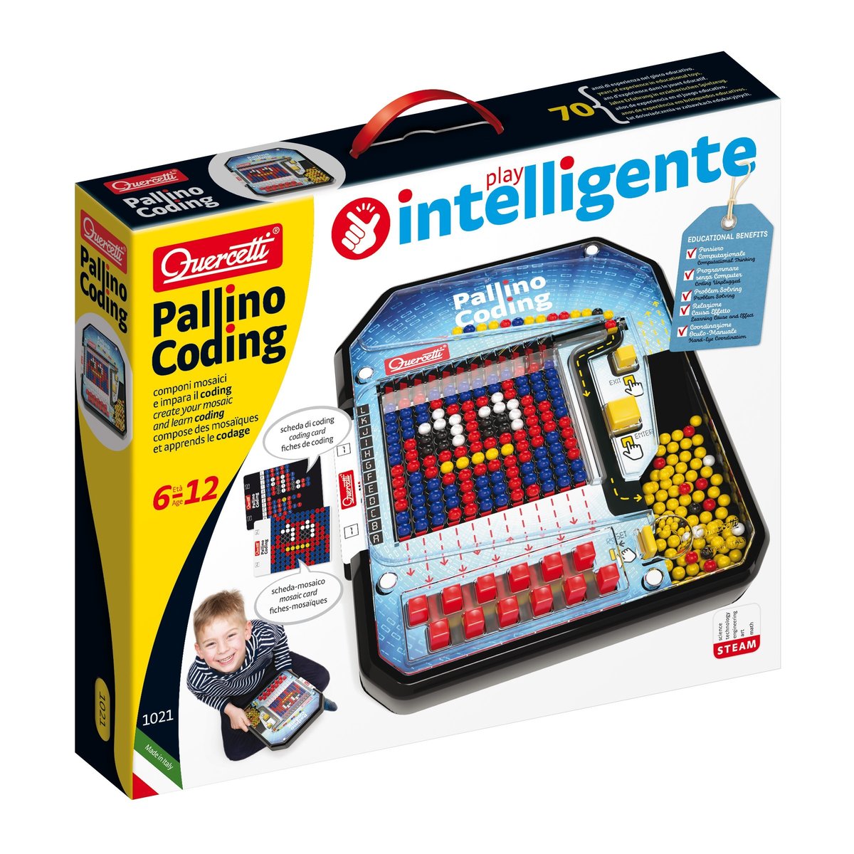 Quercetti, gra interaktywna Pallino Coding