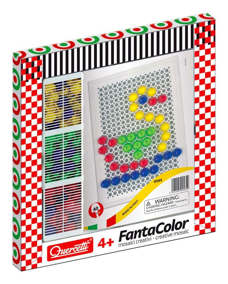 Jeu Fantacolor Portable Mosaïque 160 Clous Quercetti 0920