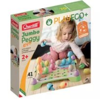 Quercetti, PlayBio, układanka Jumbo Peggy Evo