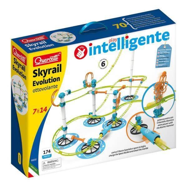 Quercetti, Tor kulkowy Skyrail Evolution 6600-Zdjęcie-0