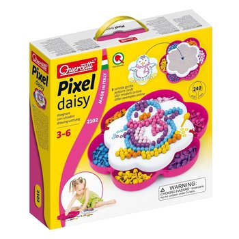 Quercetti, zestaw Mozaika Pixel Daisy Kurka - Quercetti