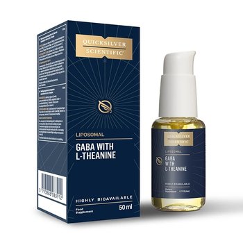 QUICKSILVER Liposomal GABA with L-Theanine EU (50 ml) - Quicksilver