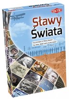 Quizy Świata - Sławy świata, gra planszowa, Tactic