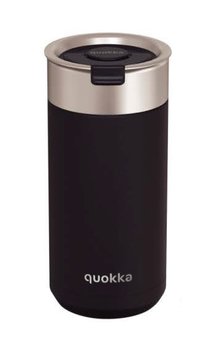 Quokka, Kubek termiczny SS Coffee Tumbler Boost Carbon, Czarny, 400 ml - Quokka