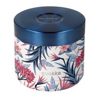 Quokka Whim Food Jar - Lunchbox termiczny / termos obiadowy 600 ml (Blue Garden) Quokka