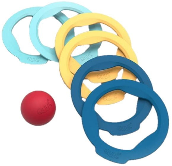 Zdjęcia - Zabawki interaktywne Quut , gra ringo z 6 obręczami i piłeczką 