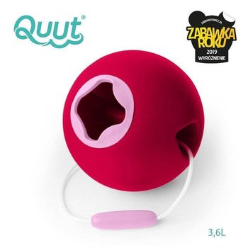 Quut, wiaderko wielofunkcyjne Ballo Cherry red + sweet pink - Quut
