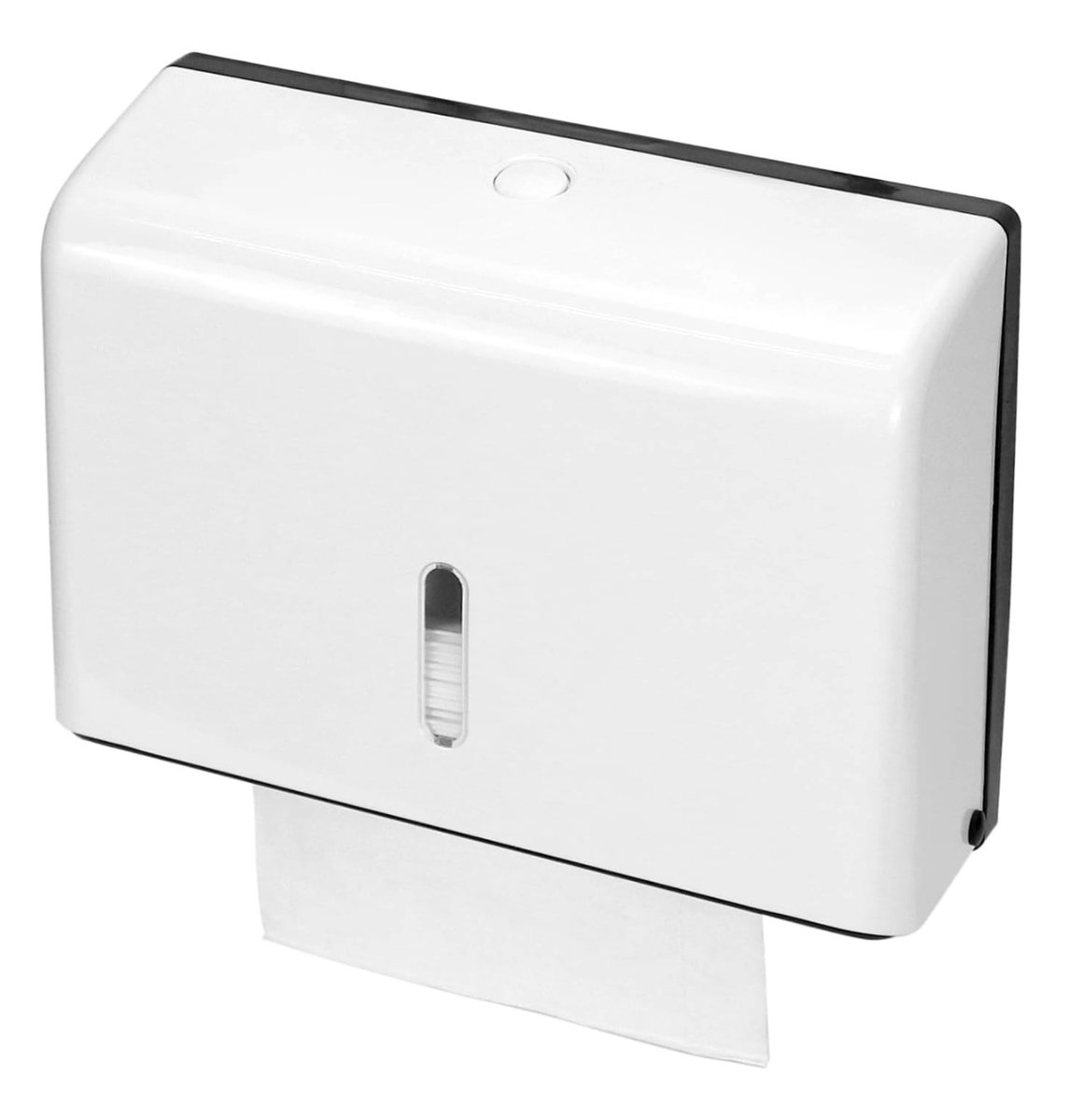 Qwork Wd9728 Dozownik Ręczników Papierowych Z Pojemnik Biały Naścienny