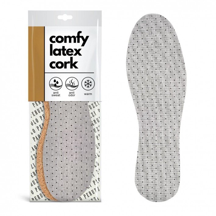 R. 39 – WKŁADKI KORKOWE COMFY LATEX CORK 09W39 PAOLO PERUZZI - Paolo ...