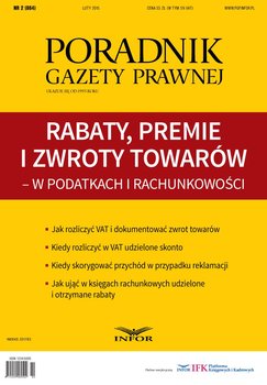 Rabaty, premie i zwroty towarów - w podatkach i rachunkowości - Opracowanie zbiorowe