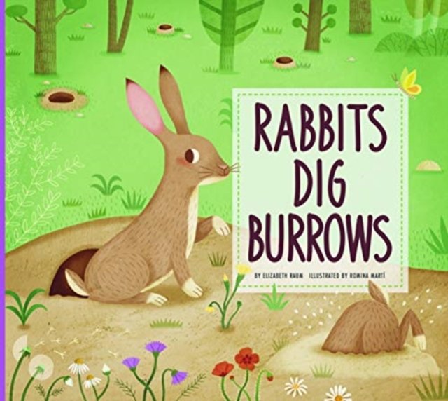 Rabbits Dig Burrows Animal Builders Elizabeth Raum Książka w Empik