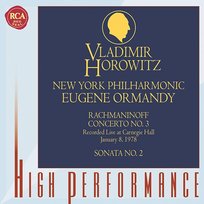 Rachmaninoff: Piano Concerto No. 3 & Piano Sonata No. 2 (Live) Vladimir Horowitz