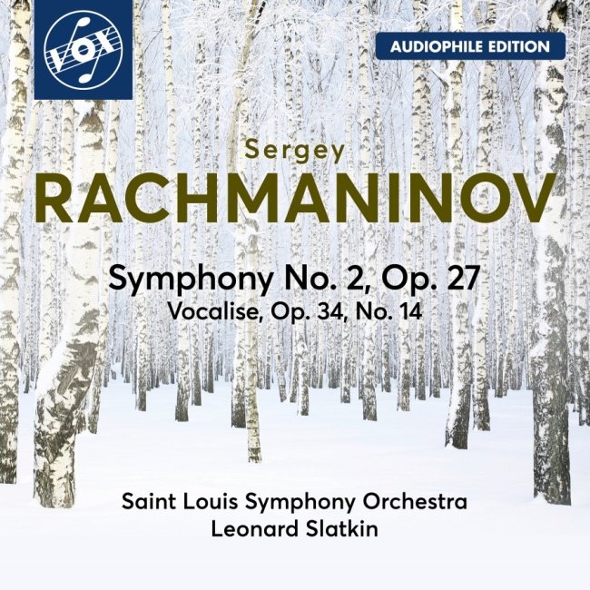 Rachmaninov: Symphony No. 2; Vocalise - Slatkin Leonard | Muzyka Sklep ...