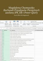Rachunek Przepływów Pieniężnych zasilany JPK_KR i Power Query - ebook mobi Chomuszko Magdalena