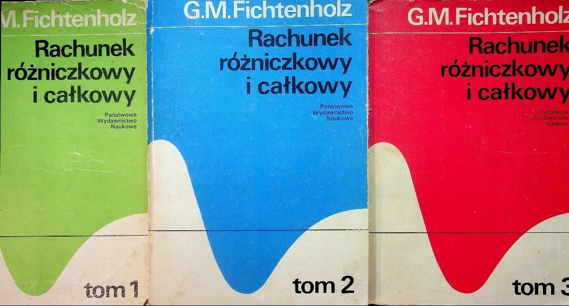 Rachunek różniczkowy i całkowy Tom I do III - W opisie | Książka w Empik