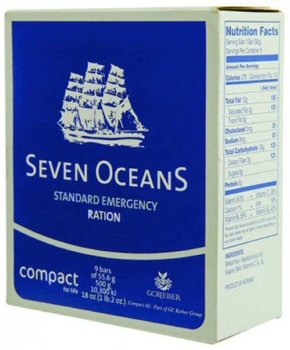 Racje żywnościowe Seven Oceans, 1 sztuka, 500 g  - Inna marka