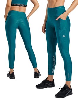 Radical, Legginsy damskie Radical Speed X, Turkusowy, rozm. M - RADICAL