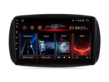 Radio Android FS2-Ultra Smart Fortwo 15-18 2/32GB, CarPlay AndroidAuto - FORS.AUTO