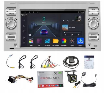 Radio Android GPS Wifi Bt Ford Kuga S-Max C-Max Carplay Wifi USB 4/64Gb - Projack