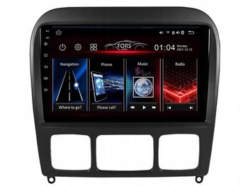 Radio Android M100 Benz S-Class (W220) black 2006+ - FORS.AUTO
