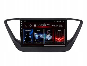 Radio Android M150 Hyundai VernaAccent Black 2018+ - FORS.AUTO