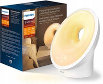 Radio Budzik Philips Wake-up Light HF3651/01 – Inteligentna Lampka LED z Funkcją Budzenia i Zasypiania Światłem
