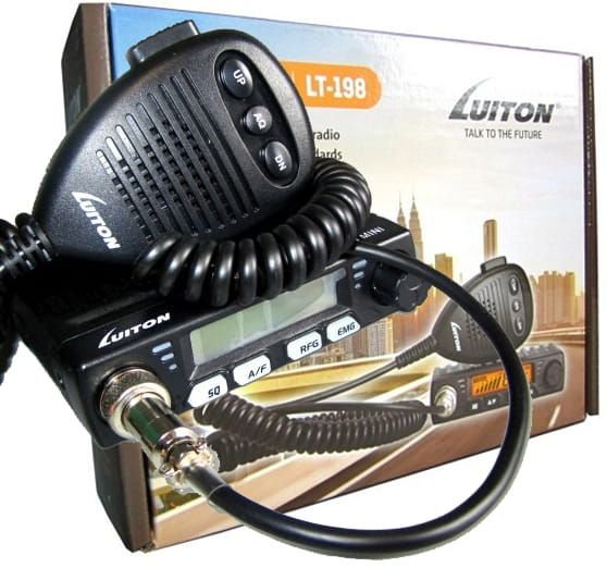 Radio Cb Luiton Lt-198 Mini Am/Fm 12/24V - Luiton | Motoryzacja EMPIK