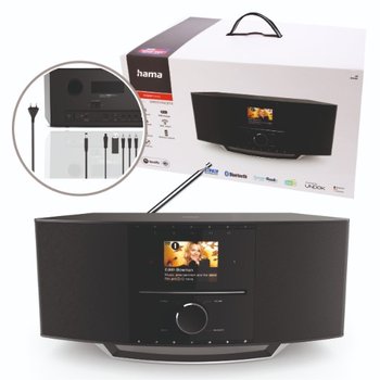 Radio cyfrowe Hama DIR3510SCBTX DAB+ Internet CD Bluetooth RX-TX Aplikacja - Hama Polska