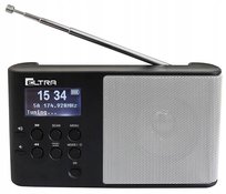 Radio Eltra Ula Dab+/Fm Lcd Czarno-Srebrne Eltra