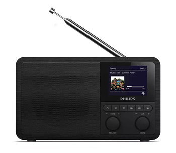 Radio internetowe PHILIPS TAPR802/12, Czarny - Philips