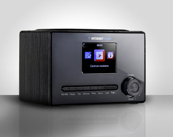 RADIO INTERNETOWE WIFI1001 3.2" color LCD czarne ART, SPOTIFY - ART