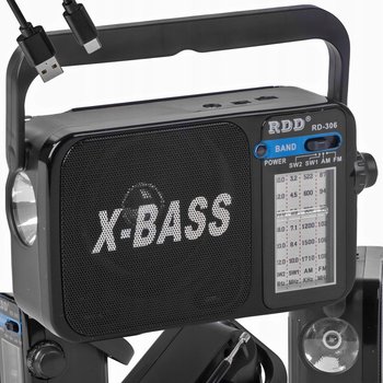 Radio Kuchenne Przenośne Budowlane Na Baterie Antena Retro Ręczne Fm Am - VERK GROUP