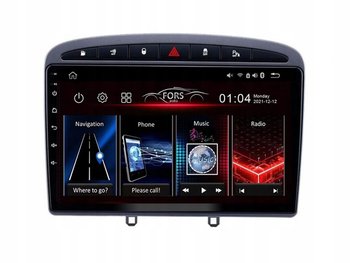 Radio M150 Peugeot 308, 408 Black 2007-2013 - FORS.AUTO