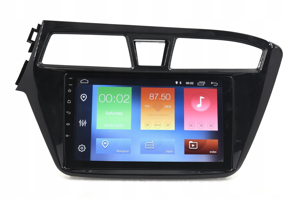 Zdjęcia - Radio samochodowe Hyundai Radio Nawigacja Gps  I20 -2018 Android  2014