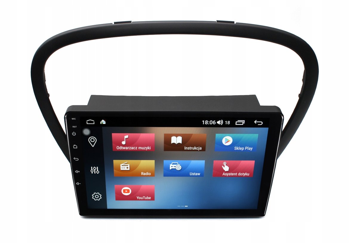 Zdjęcia - Radio samochodowe Radio Nawigacja Gps Peugeot 607 2004- Android 2010