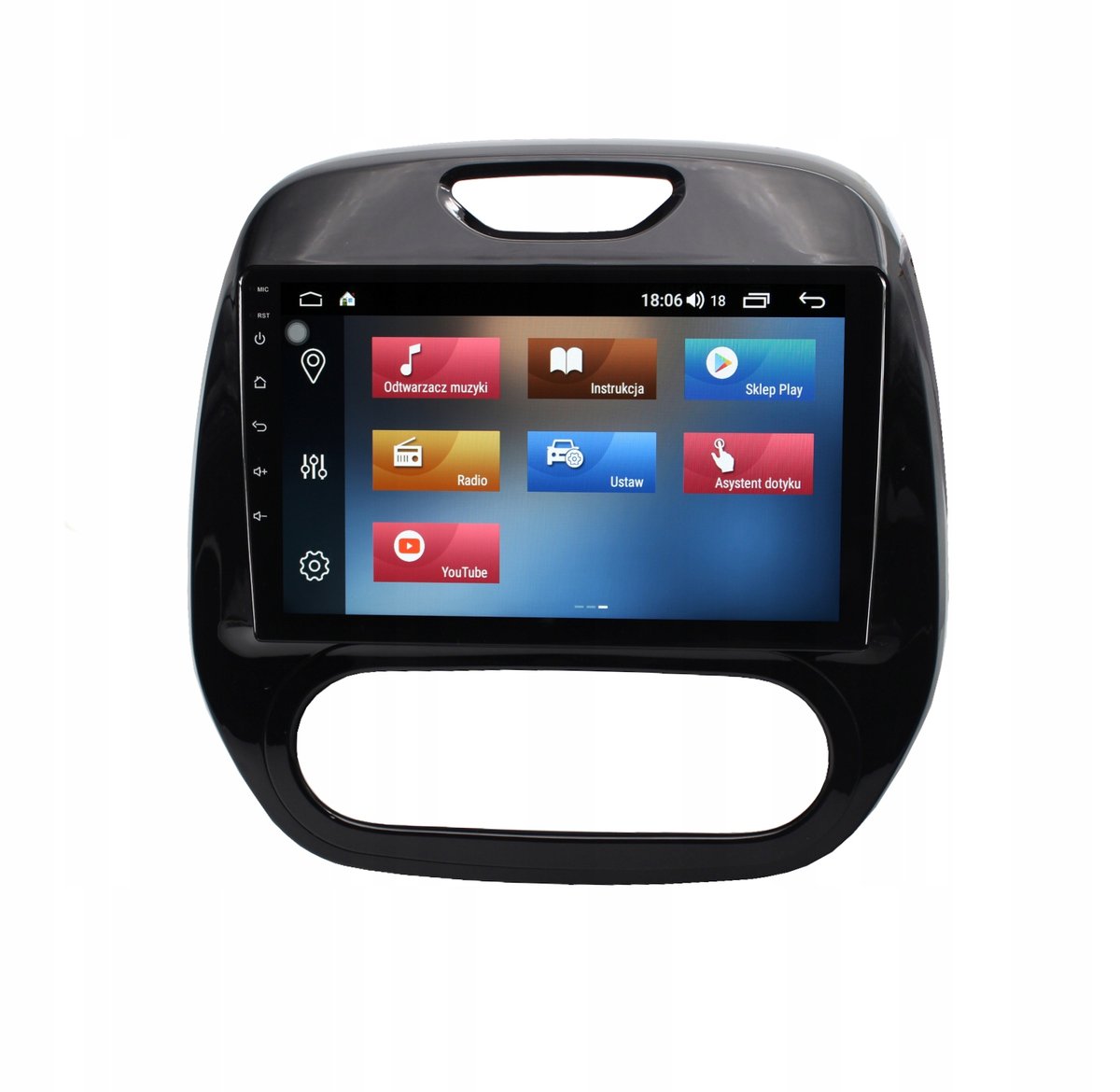 Zdjęcia - Radio samochodowe Radio Nawigacja Gps Renault Captur -19 Android 2013