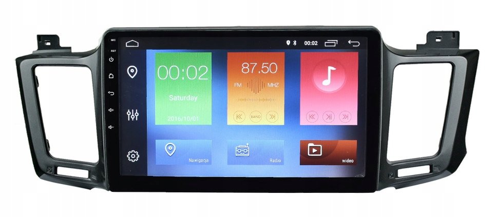 Zdjęcia - Radio samochodowe Radio Nawigacja Gps Toyota Rav4 Iv -19 Android 2013