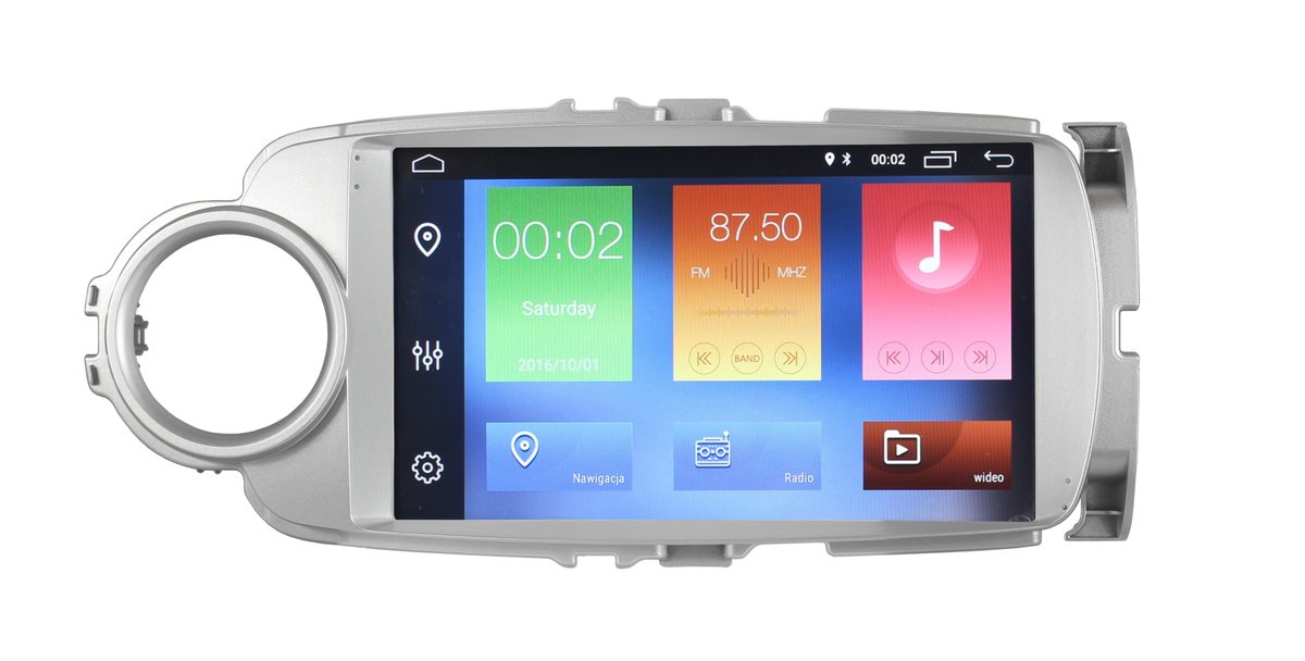 Zdjęcia - Radio samochodowe Radio Nawigacja Gps Toyota Yaris Iii 11-19 Android